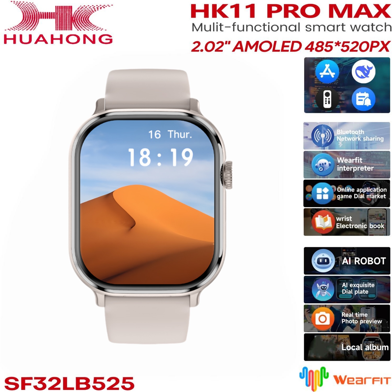 Smartwatch Nexus - Jam Tangan Pintar HK11 Pro MAX