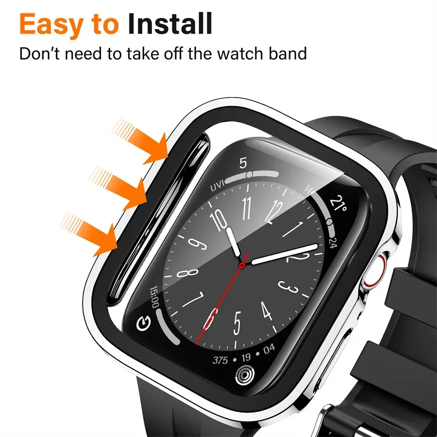 Kaca + penutup untuk casing Ap - Smartwatch Icon ulasan dan harga