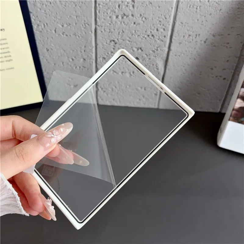 Casing Kulit Warna Permen Matt - Screen Protector Film ulasan dan harga