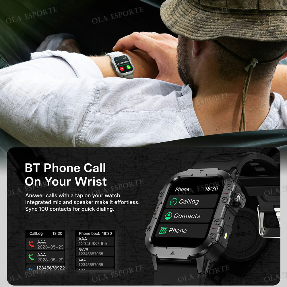 Jam Tangan Pintar Militer Outd - Smartwatch X12 ulasan dan harga