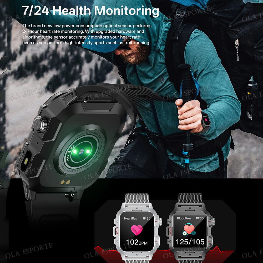 Jam Tangan Pintar Militer Outd - Smartwatch X12 ulasan dan harga