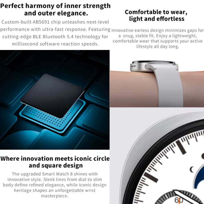 Jam Tangan Pintar Wanita 8 Max - Smartwatch Nexus ulasan dan harga