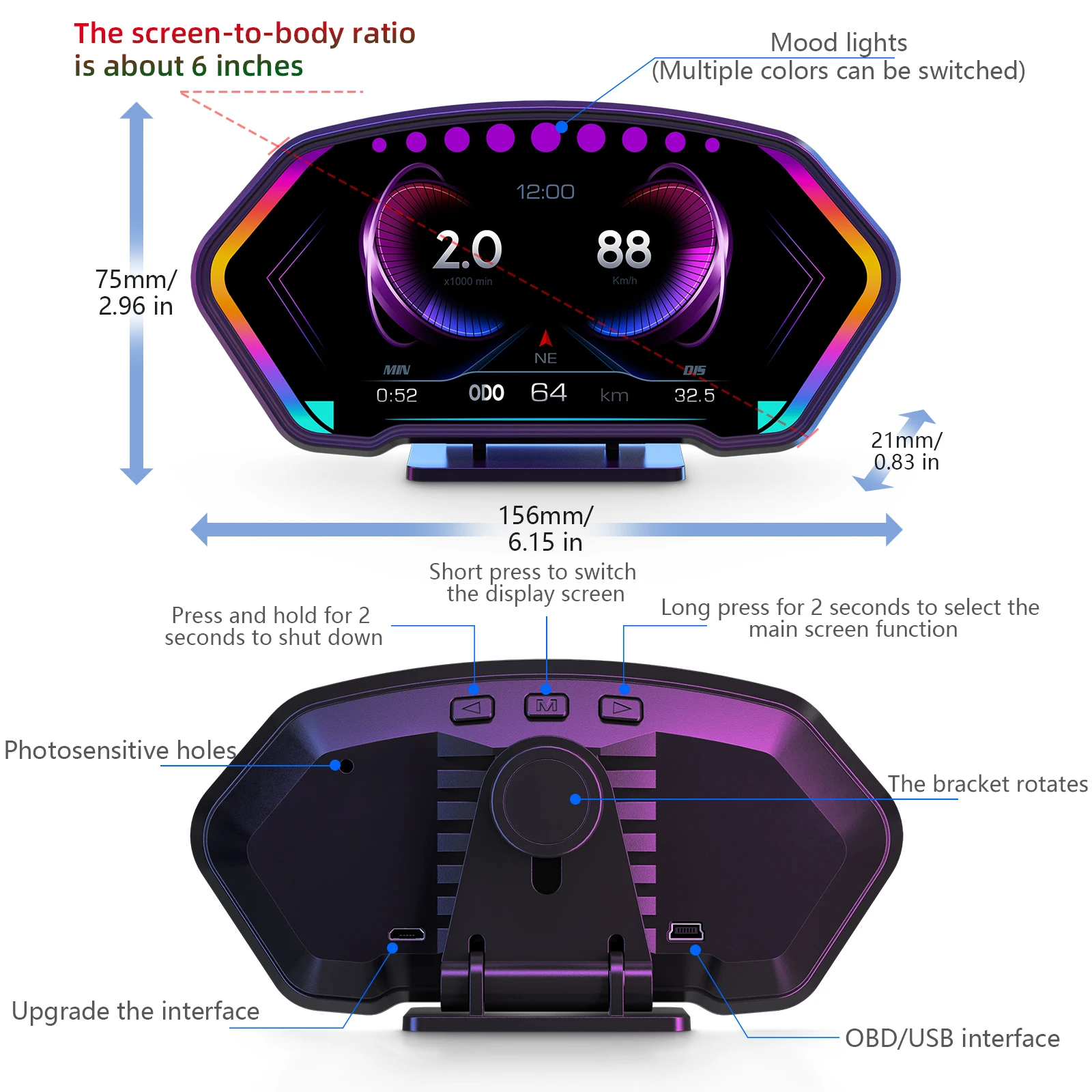 Pengukur Pintar Universal Baru - Smart Accessories ulasan dan harga