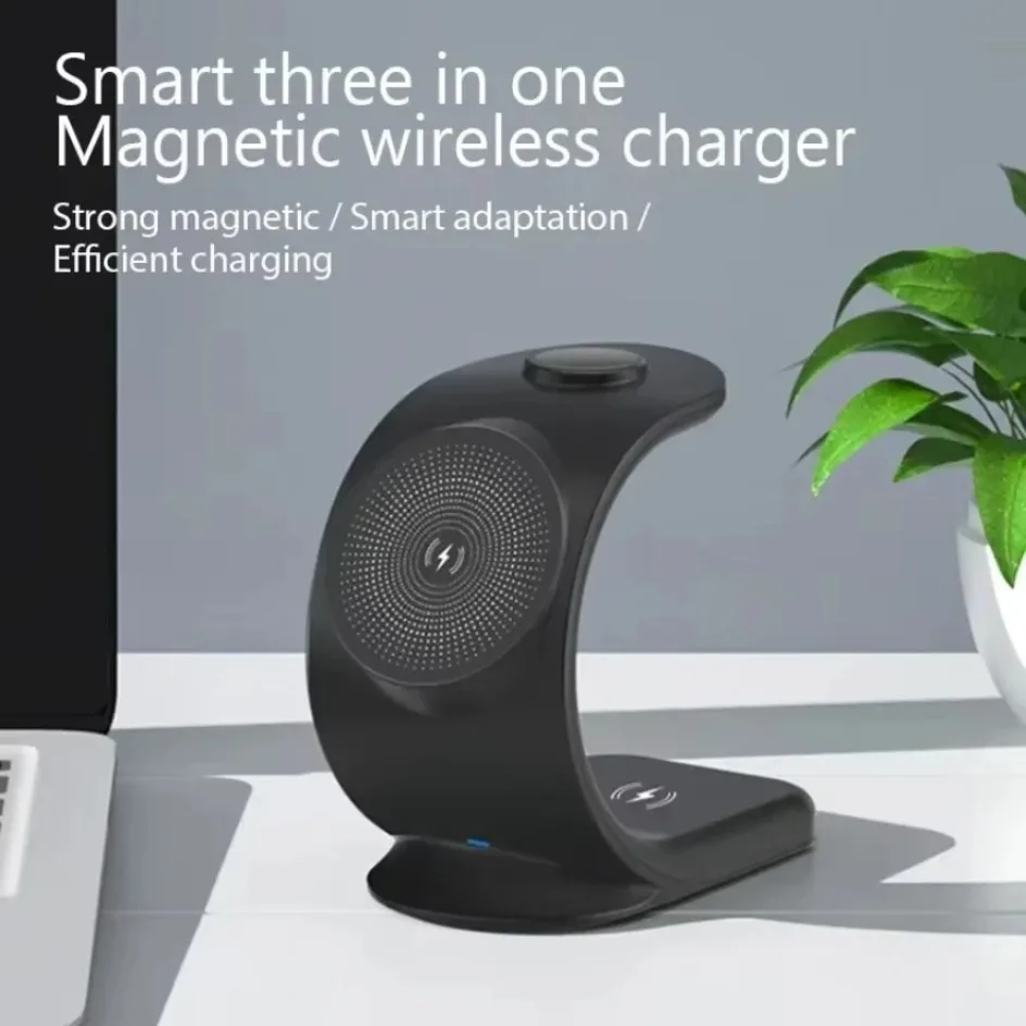Stasiun Pengisian Daya Nirkabe - Wireless Charger Watch ulasan dan harga