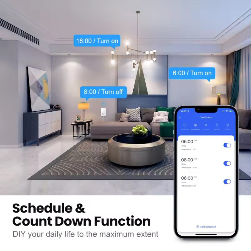 UNKAS Wifi Smart Brazil Saklar - Smart Accessories ulasan dan harga