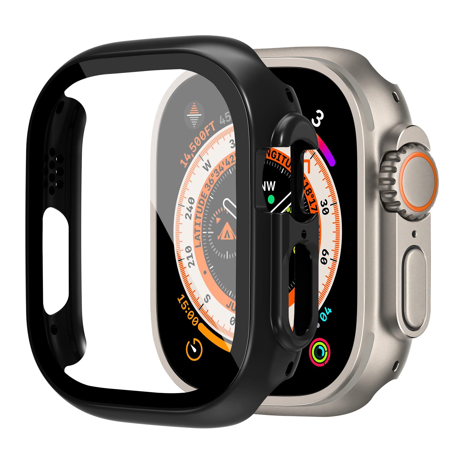 Kaca + Casing untuk Apple Watc - Smartwatch Band Accessories ulasan dan harga