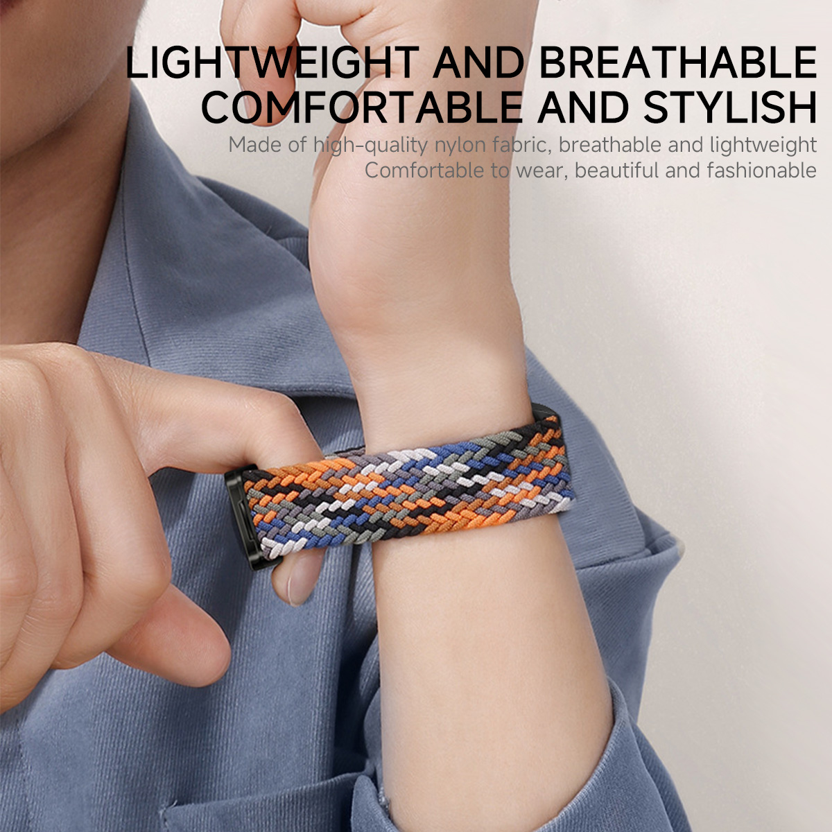 Tali Nilon Magnetik untuk Jam  - Solo Loop Strap ulasan dan harga