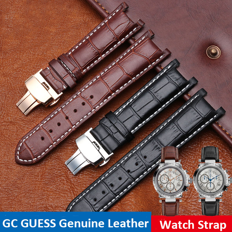 Tali Jam Tangan Kulit Berlekuk - Smartwatch Guess ulasan dan harga
