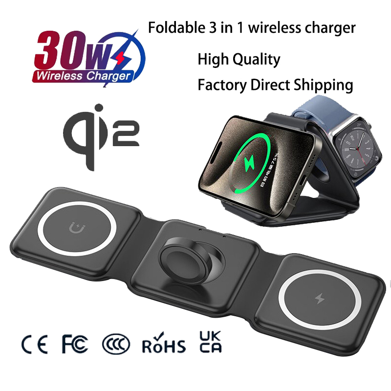 Stasiun Pengisian Daya Lipat M - Wireless Charger Watch ulasan dan harga