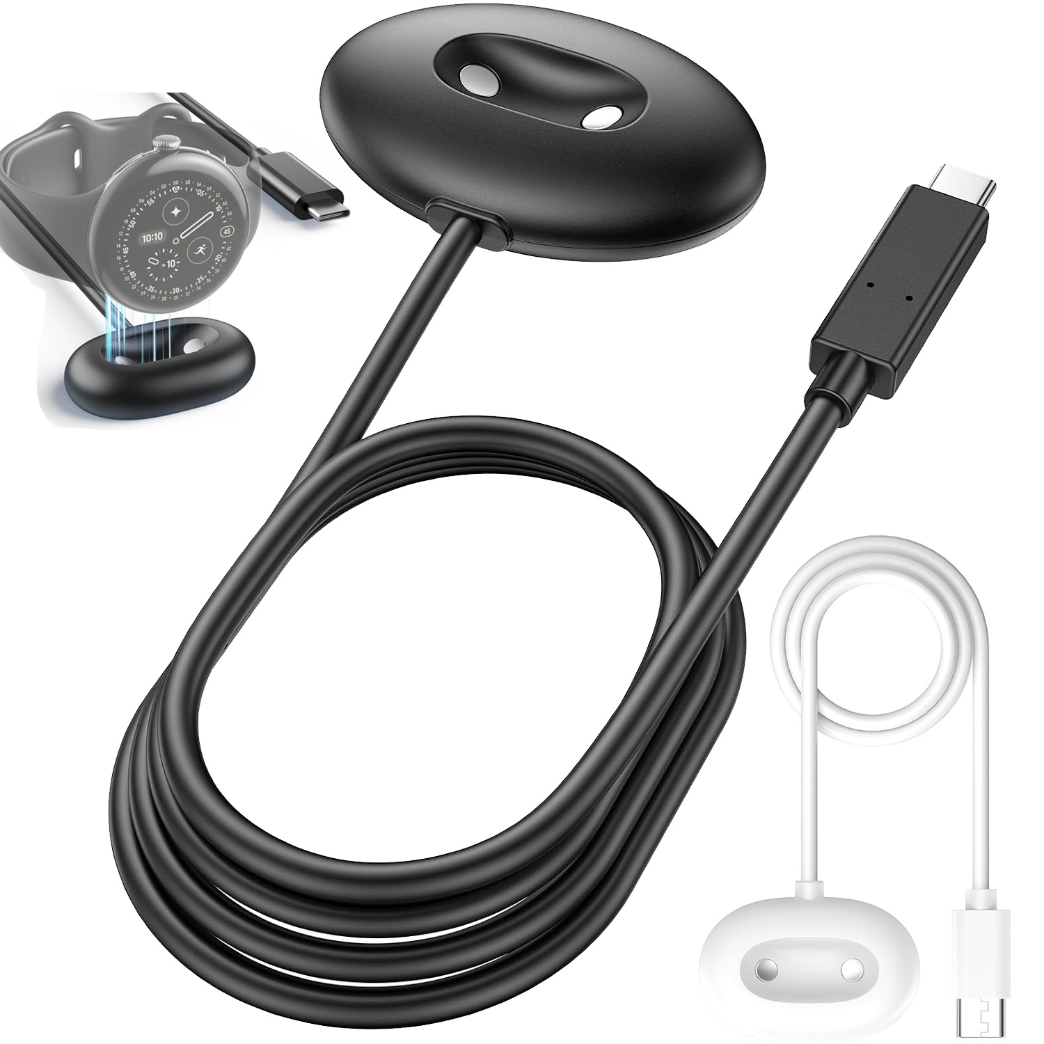 Kabel Pengisi Daya untuk Googl - Smartwatch Nexus ulasan dan harga