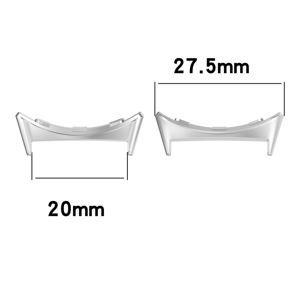 2 Buah 20Mm Konektor Logam unt - Smartwatch Band Accessories ulasan dan harga