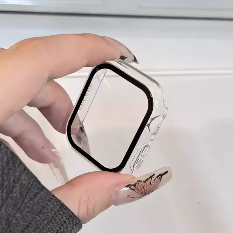 Kaca + Casing untuk Jam Tangan - Smartwatch Band Accessories ulasan dan harga