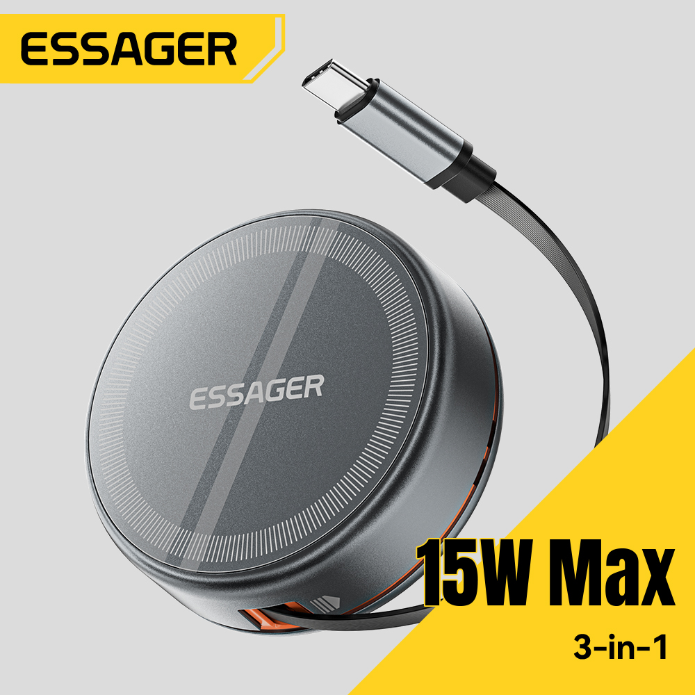 Essager Pengisi Daya Nirkabel  - Wireless Charger Watch ulasan dan harga