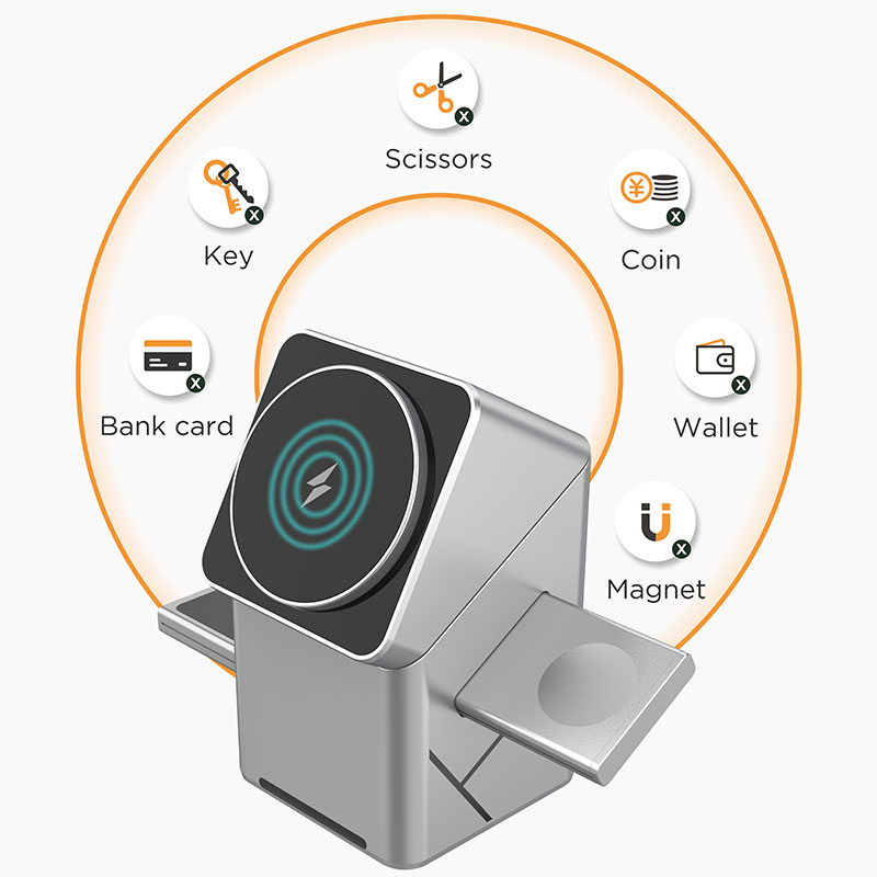 Pengisi Daya Nirkabel 3 in 1 M - Wireless Charger Watch ulasan dan harga