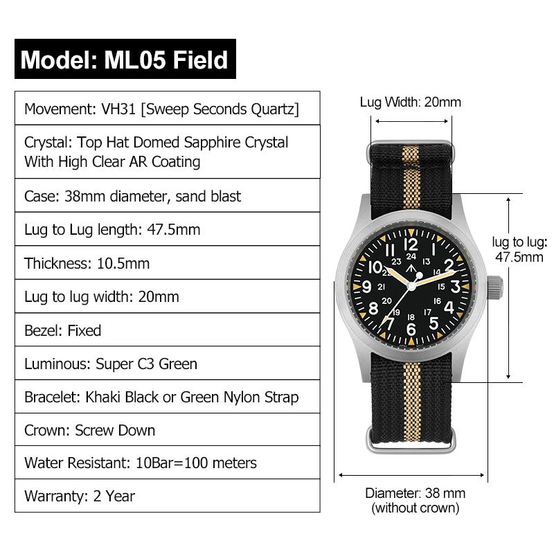 Jam Tangan Militado ML05 Vinta - Smartwatch Nexus ulasan dan harga