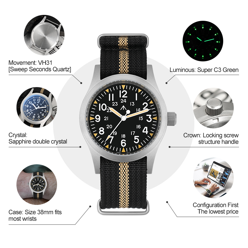 Jam Tangan Militado ML05 Vinta - Smartwatch Nexus ulasan dan harga