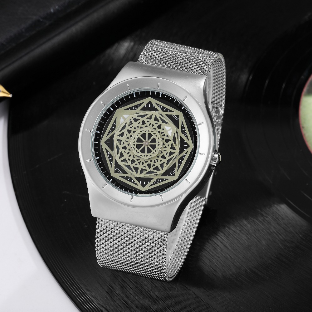 Jam Tangan Fashion Pria Jam Ta - Stainless Mesh Band ulasan dan harga